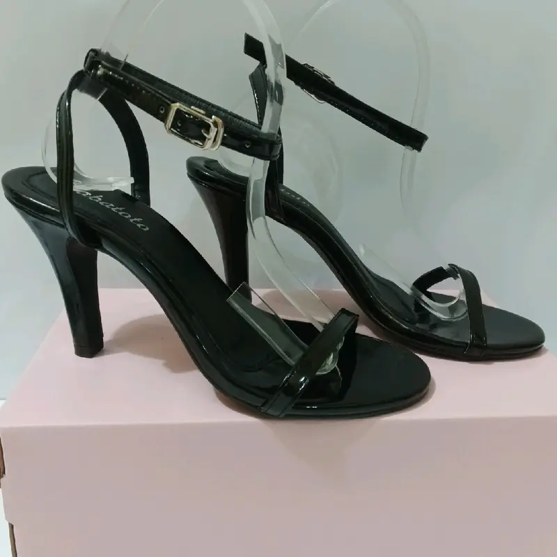 high heels silky bisa cod Hak Sangat Tinggi (di atas 8 cm) wanita sandal Sendal 1