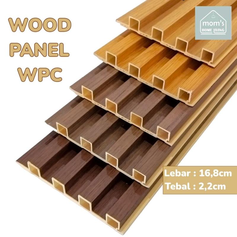 PROMO BELI 10BTG GRATIS LEM SEALANT l WALLPANEL 3D WPC FLUTED WOOD PANEL PANJANG 2.9M 2