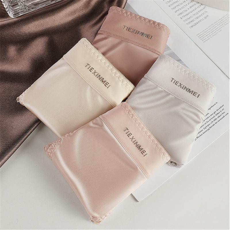 Product Introduction of Đồ Lót Ren Không Đường May, Dành Cho Phụ Nữ, Giá Cả Phải Chăng, Ren Satin Sang Trọng, Cạp Cao Giữa, Thoáng Khí, Làm Bằng Lụa Lạnh Mùa Hè, Ngầu Và Thoải Mái, Thân Thiện Với Làn Da 23