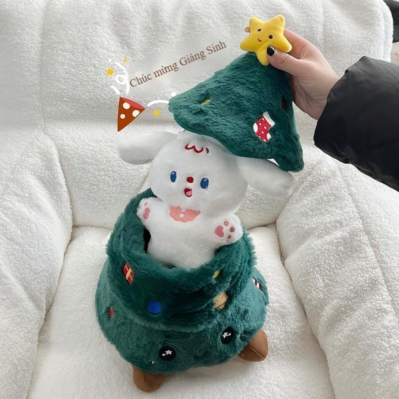  Búp Bê Cây Thông Noel Cún chó Con Nimiso Đồ Chơi Nhồi Bông Hoạt Hình Quà Tặng Đồ Chơi Nhồi Bông Gấu Bông chuối bông cảm biến quà ta shi nố tiny gấu hoa hồng 