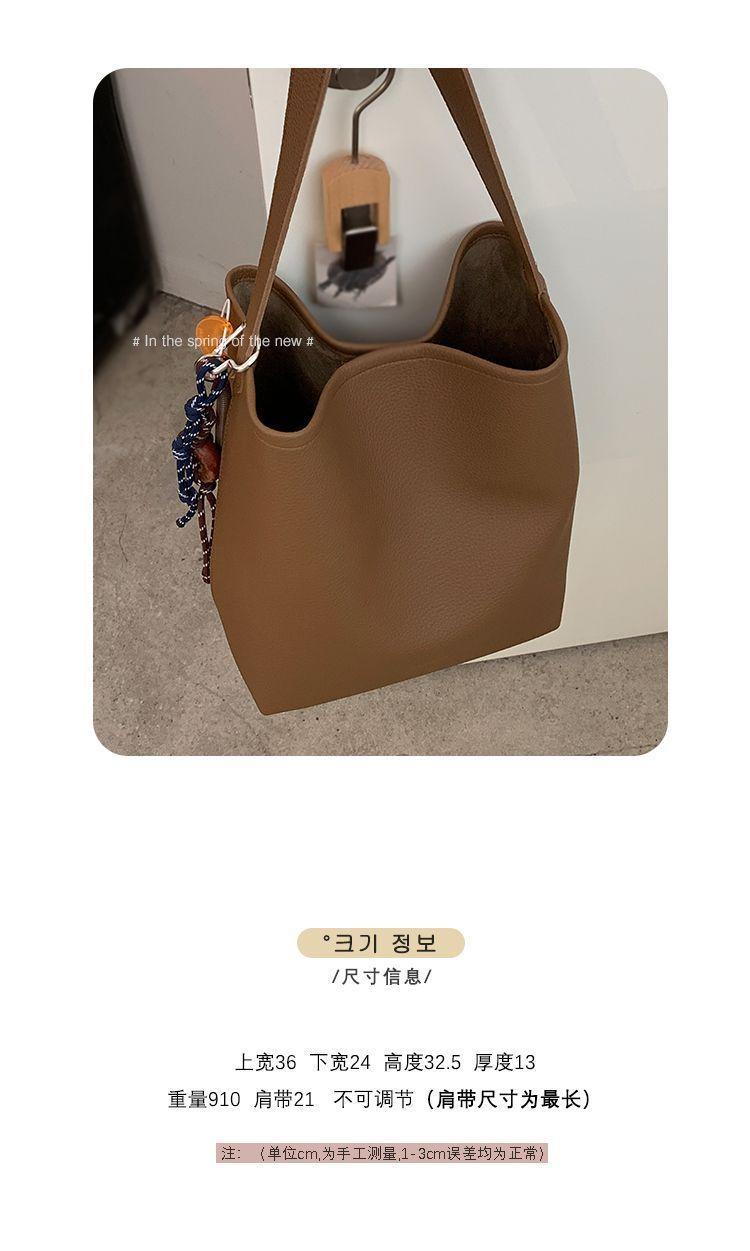 Product Introduction of Beg Ketiak, Gaya Retro, Untuk Wanita, Fesyen Baharu 2024, Beg Baldi Korea, Serba guna, Kapasiti Besar, Beg Tote Bahu Bags Totebag 5