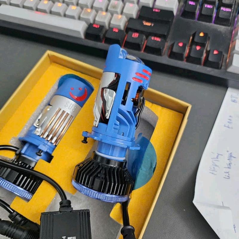 Giá 1 Bóng Đèn pha led bi cầu T11 MT T8-SU8 màn chập new-85W pha Laser gom lắp Ô tô xe máy H4 điện 12,24Vol DC