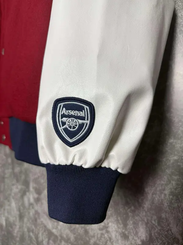 Áo khoác bomber Arsenal Varsity - Phong cách thể thao trẻ trung và năng động 2
