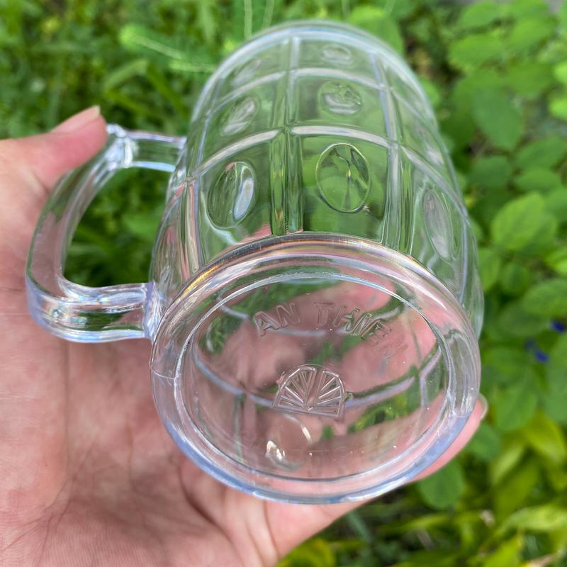 Bộ 6 ly nhựa mica cao cấp, trong suốt, có quai, dùng uống bia, nước ngọt tại gia đình, quán ăn tiện lợi, quán nhậu, đám tiệc - Như Ý Company 7