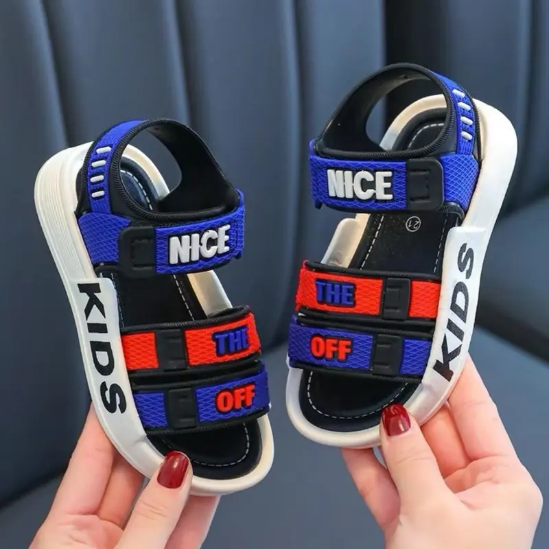 Sandal bé trai đi êm chân từ 2-7 tuổi Cao Su Dép Sandal 4