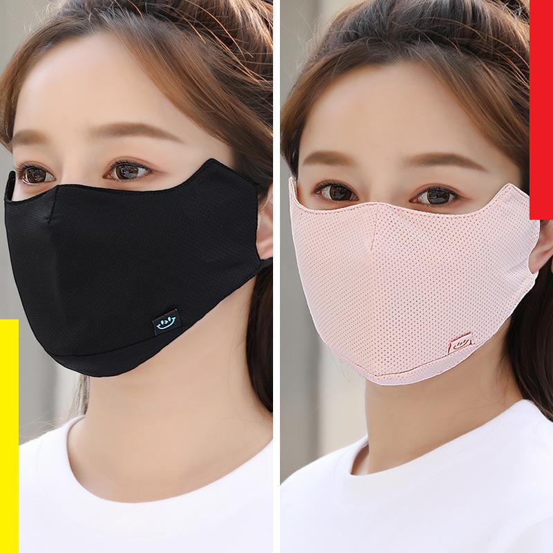 Khẩu Trang cotton Mặt Cười Chống Nắng, Chống Bụi, chống tia UV, Kháng Khuẩn Thoáng Khí Có Thể Giặt Và Tái Sử Dụng Accessories Phụ Kiện Nữ Women