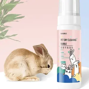 PROMO !!! Dry cleaning foam hamster kelinci rabbit marmut guinea pig sabun hewan - 150 ml