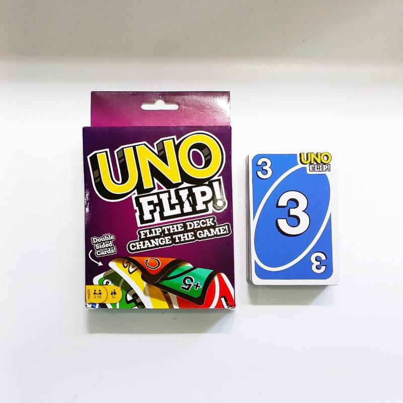 Bài UNO FLIP 112 lá, Bộ Bài Uno Lật Mặt The KAS Đồ chơi trẻ em thẻ bài Boardgame