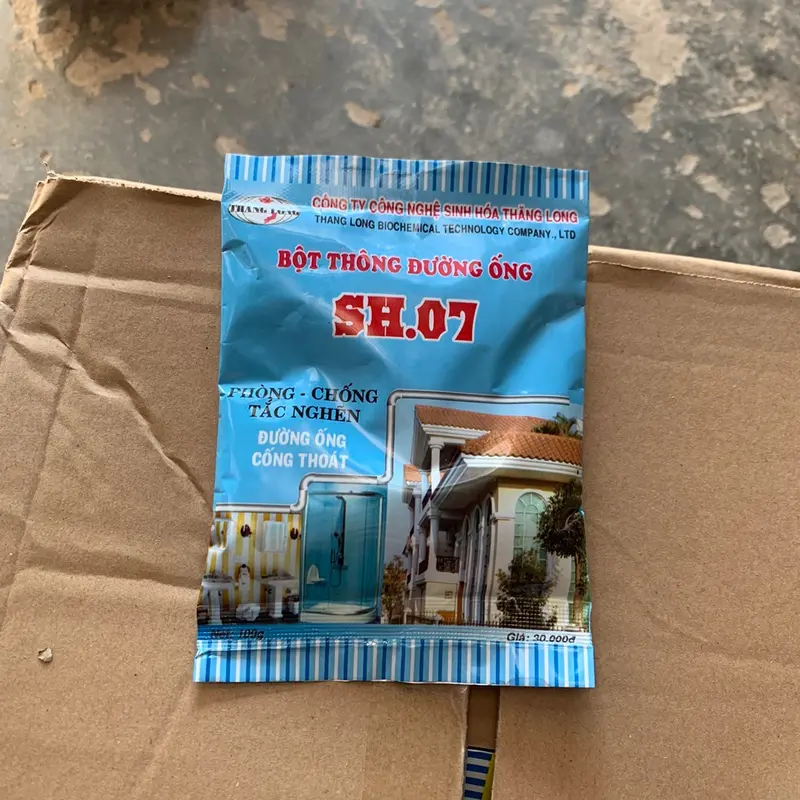 [Combo 5+5] men xử lý bể phốt + bột thông cống chống tắc nghẽn, khử hôi, khử khuẩn hiệu quả 3