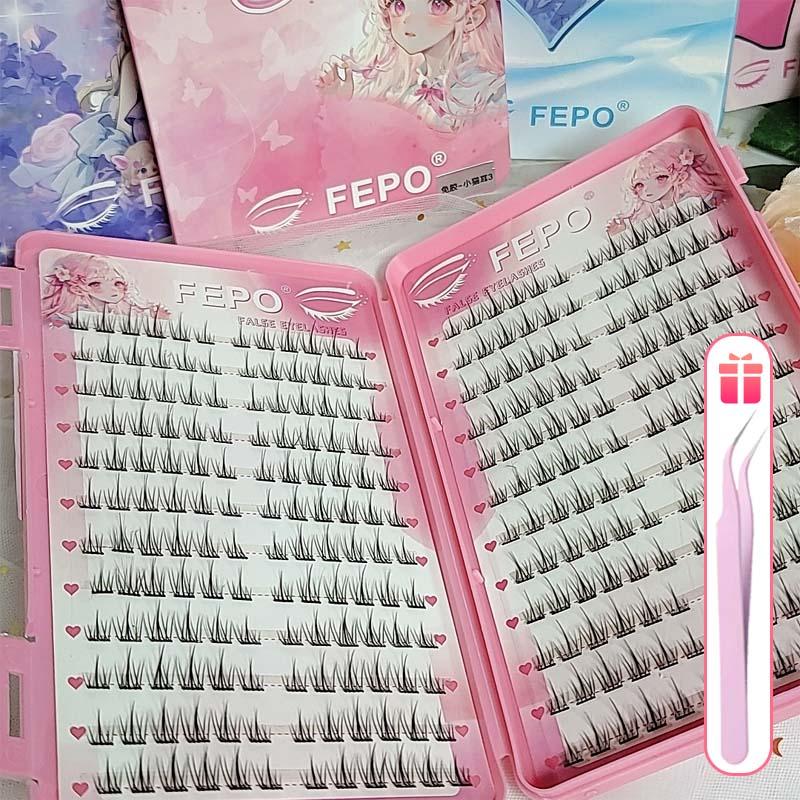 sách Lông Mi Giả Lông Mi Giả Tự Dính có thể tái sử dụng nhiều lần,mắt to tự nhiên,mi giả dưới Món quà miễn phí nhíp