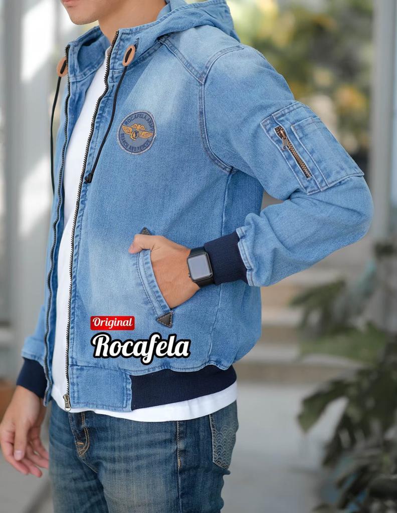 Product Introduction of Jaket Bomber Topi 01 Rocafela 46