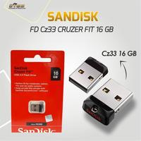 Gambar SanDisk Cruzer Fit USB Flash Drive CZ33 16GB dari boss muda88 Kota Makassar 1 Tokopedia