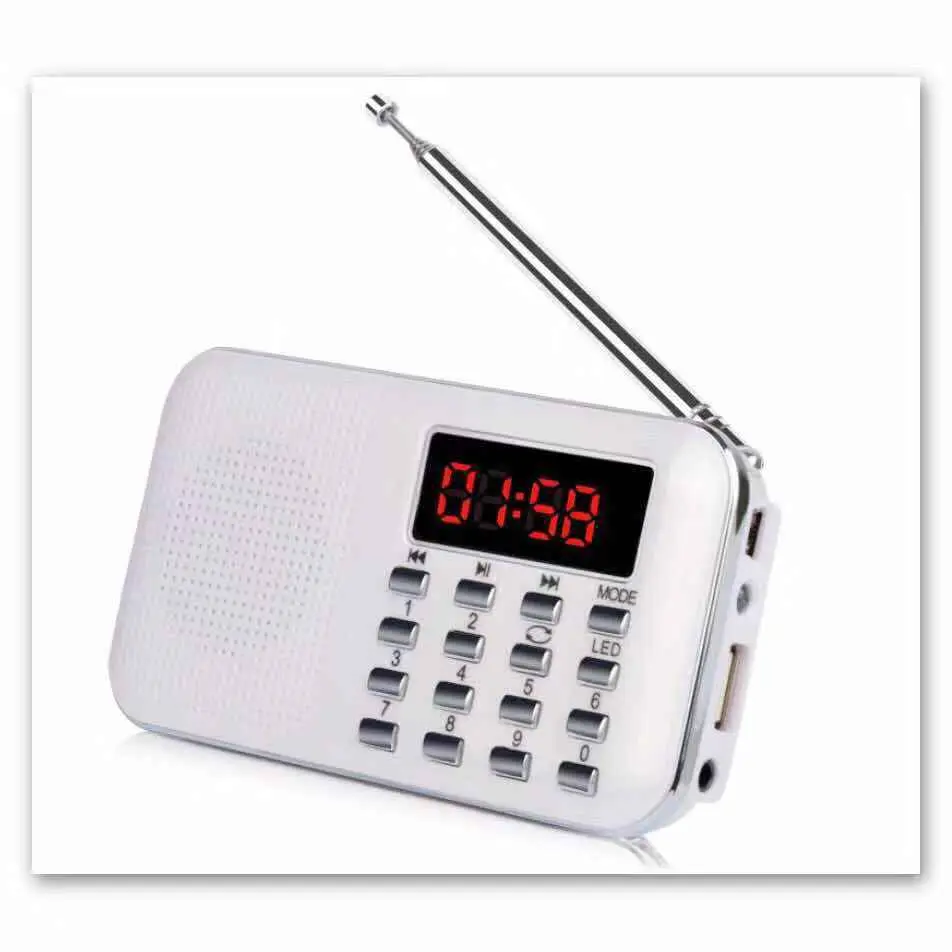 ลำโพงวิทยุพกพา รุ่น L-218 ลำโพง Mp3 อ่านUSBได้/อ่านMicro SD Cardได้ /เล่น FM วิทยุได้ ส่งจากไทย