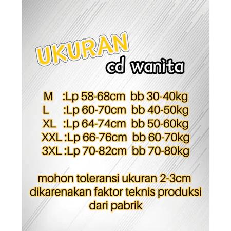 Celana Dalam Wanita Premium Quality CD Seamless Halus Tanpa Jahitan Pkaian Dalam Grosir