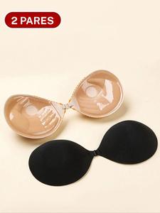 Cubierta de pezón de silicona push up para mujer, Cubierta de pezón autoadhesiva invisible para levantamiento de senos, Accesorios de lencería para mujer para fiesta de boda