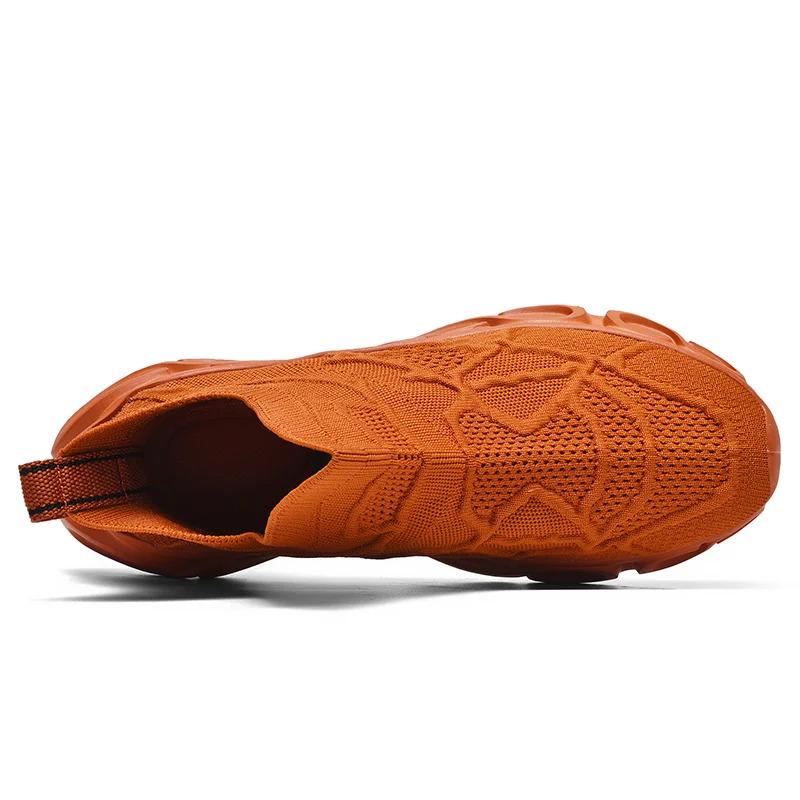 Custom Blade Sole Super SoftCasual Sock Sneakers Blank Mesh Hoogte Toenemende Sport Wandelen Hardloopschoenen voor Heren Trainers Schoenen Sportschoenen Hardloper_voghion.com