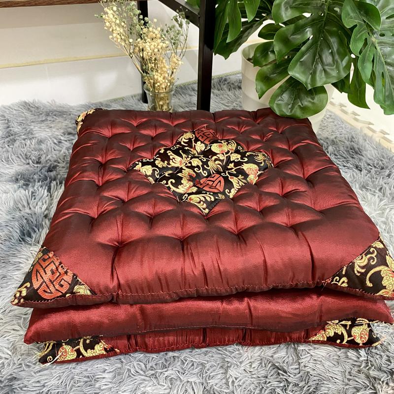 Combo 5 tấm Đệm gấm ngồi bệt, nệm vuông 40x40cm lót ghế gỗ, ghế sofa, ngồi bệt quán cafe cực xinh