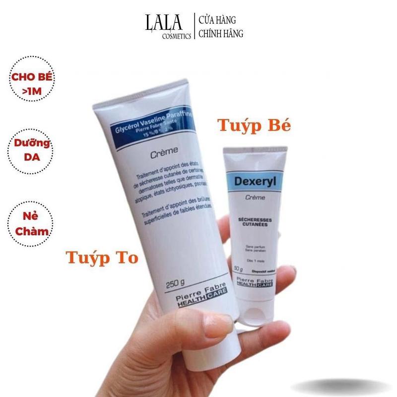  Kem nẻ dưỡng ẩm dexeryl creme chính hãng Pháp 50g 250g mẫu mới date 2024 hỗ trợ chàm sữa cho bé 