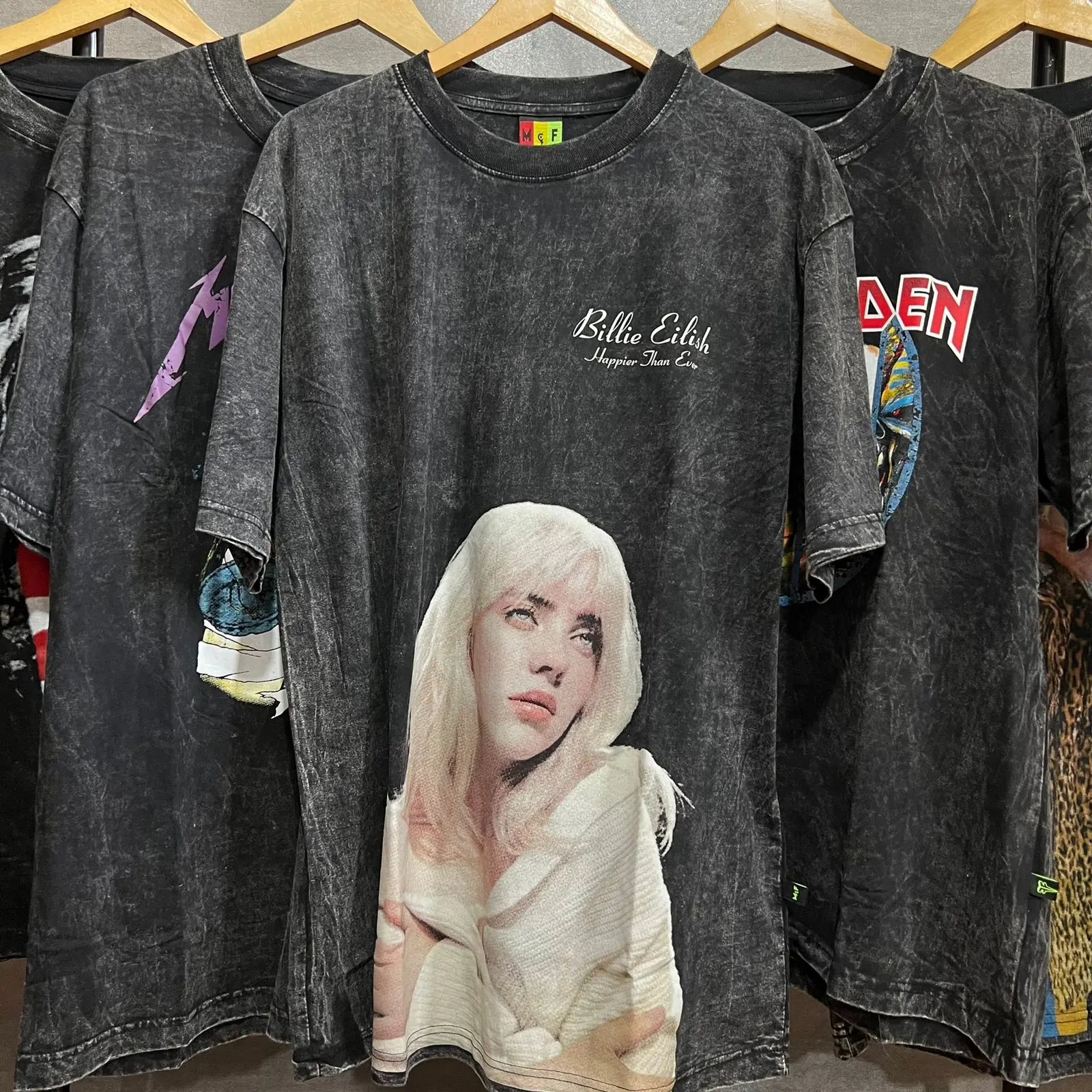 Kaos Tshirt Oversize Wash Edisi Series Band Music Luar Vintage  - Garagedenim Store