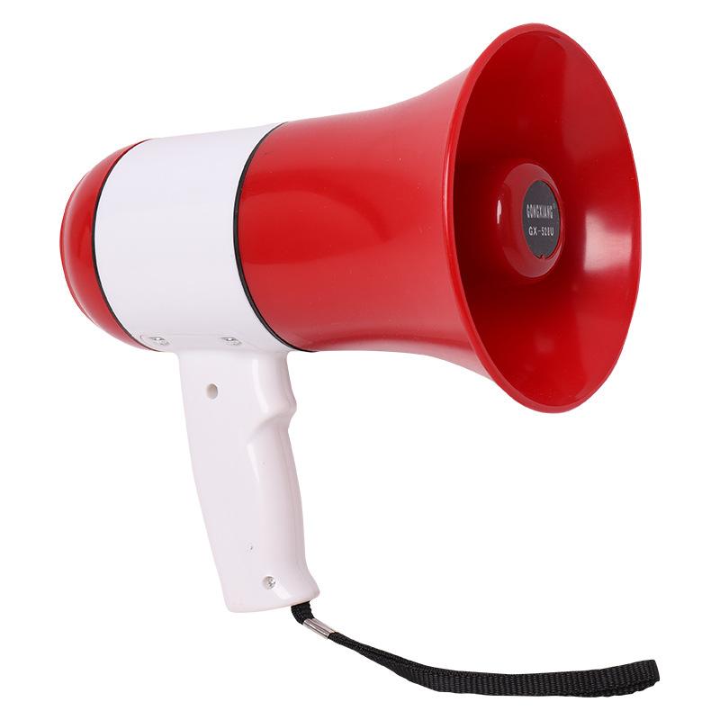 Product Introduction of TES-1350A Handheld Megaphone 3.7V 20 Watts Talk/Play/Siren/USB/TF Cards/Record/Bluetooth Audio Digital Durable Rechargeable Smartphone Microphone Recording microphone  karaoke 21