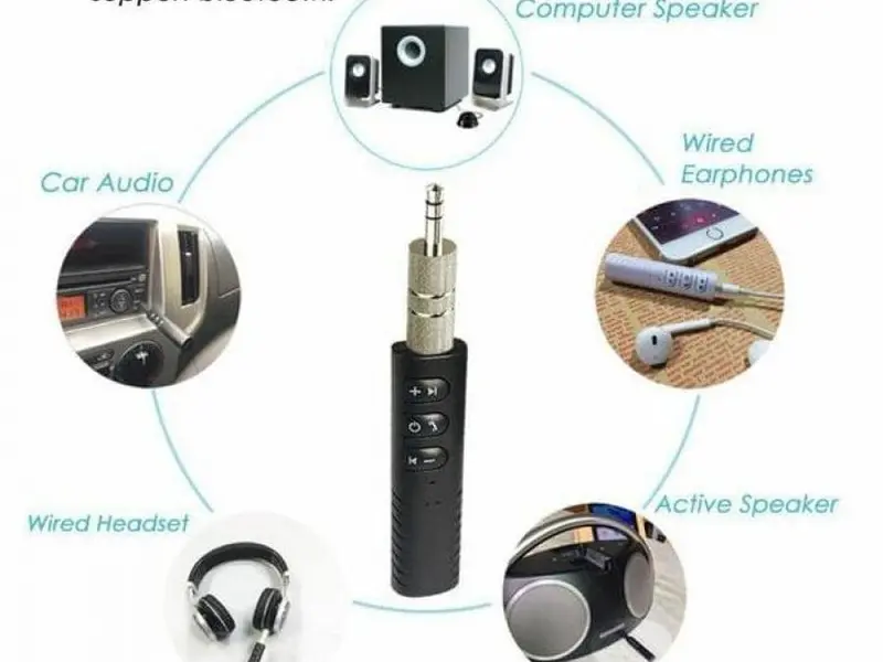 Audio Jack Music Bluetooth Receiver 4