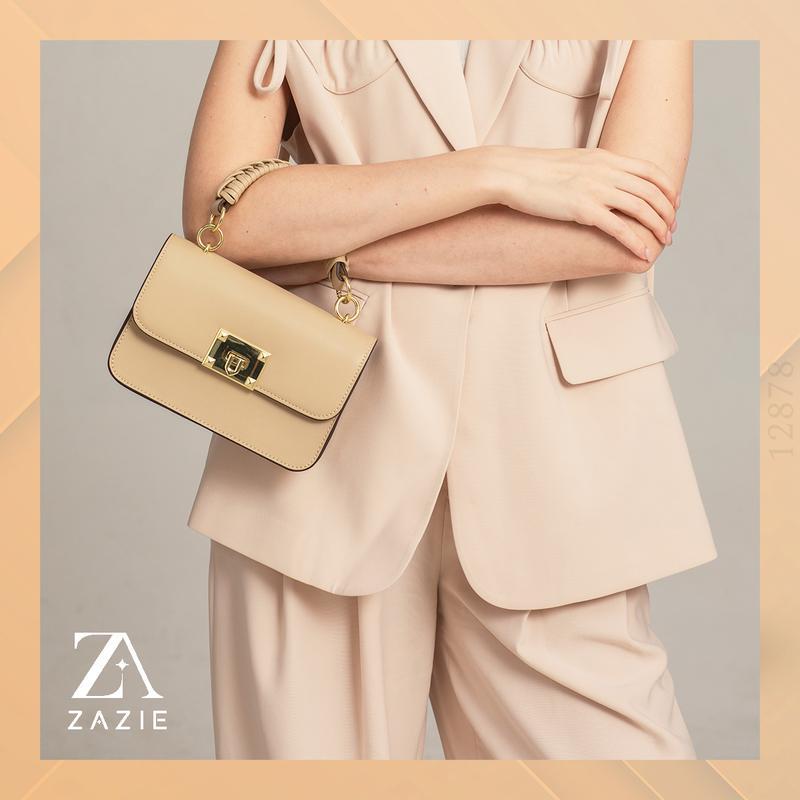 【ZAZIE】Caroline Bags - Tas Selempang Wanita, Fashion, PU Leather (12878) 1