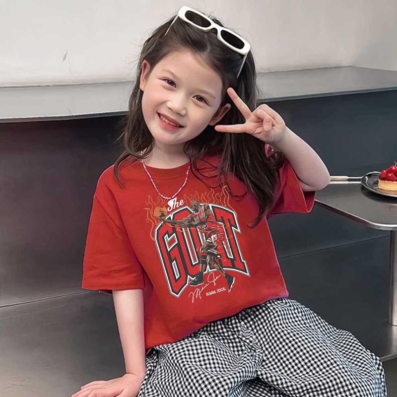 Tshirt Kaos Baju Anak 6-13 Tahun Unisex Lengan Pendek Fashion Sablon Plastisol COD - K054 2