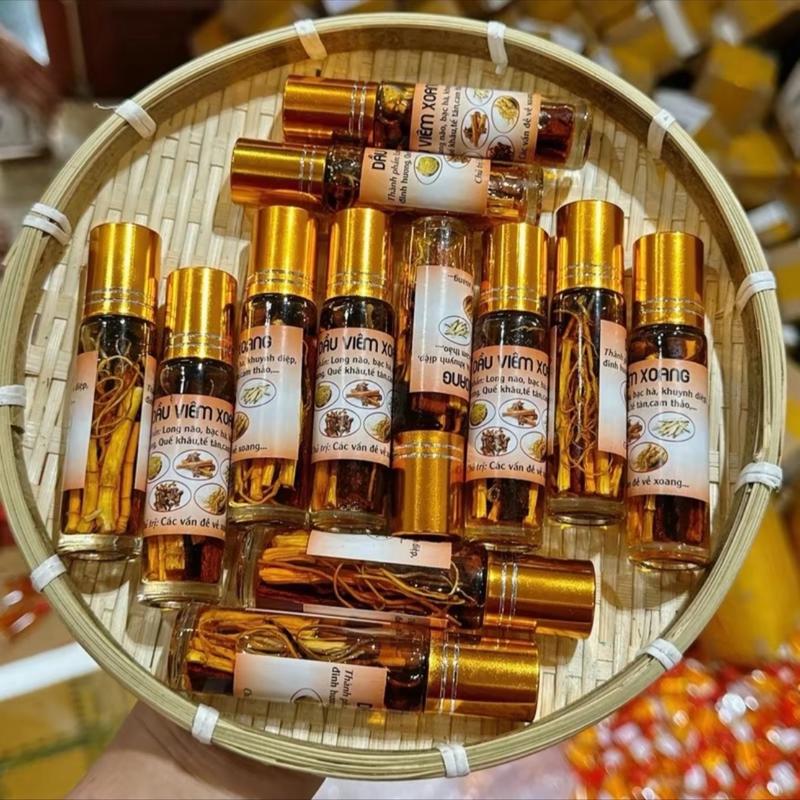 5 Chai Chai Dầu Viêm Xoang Lăn Ủ Thảo Dược 10ml 1