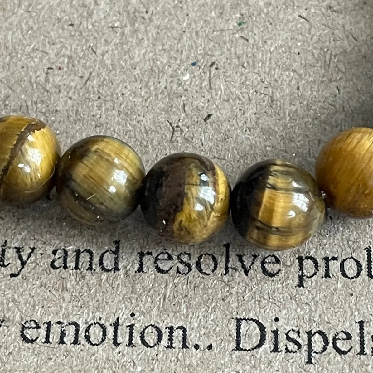 Brown Tigers eye bracelet