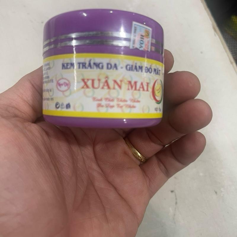 Kem dưỡng trắng da mặt Xuân mai tím 5