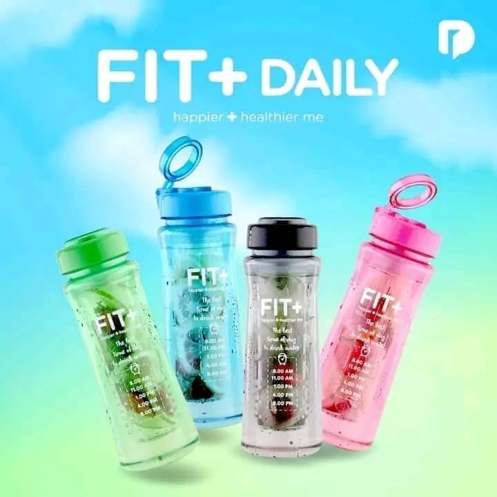 Botol Infused Water FIT + MAX FIT + DAILY Botol Minum Infuser