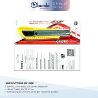 Gambar Benex Cutter 18 mm All Color Original - Red dari Bambifiles Store Kota Depok 3 Tokopedia