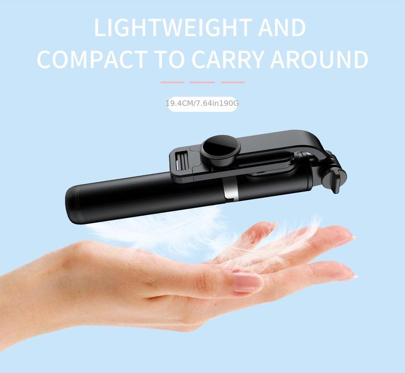Product Introduction of Gậy Chụp Ảnh Tự Sướng Điện Thoại Di Động Có Thể Mở Rộng 28 ", Giá Chân Đế Tripod Điện Thoại Thông Minh, Có Điều Khiển Từ Xa Không Dây, Xoay 360 °, Tương Thích Với Apple IPhone, Samsung Và Điện Thoại Thông Minh Android Khác 4