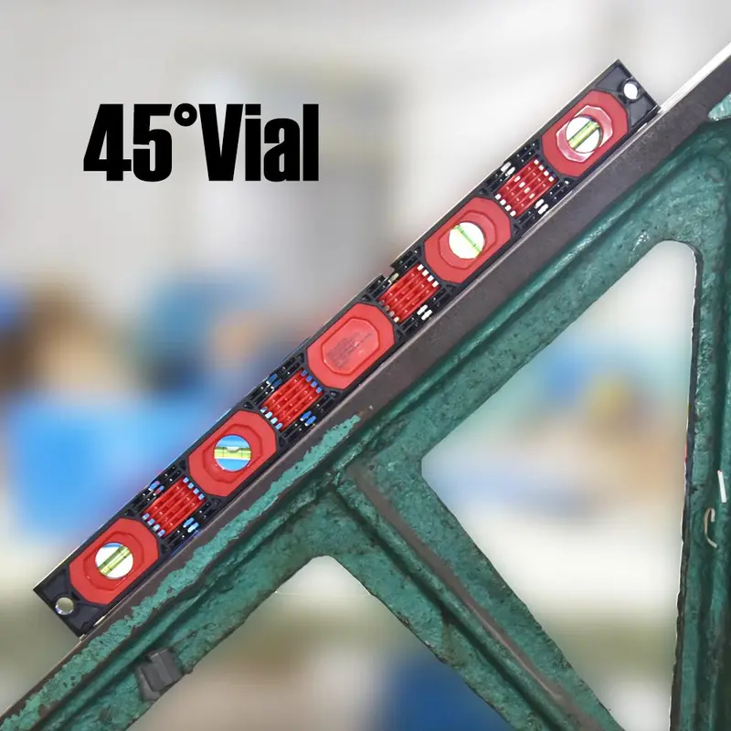 Foldable Level Ruler, 1 Count Professional Hand Measuring Tool, Corner Measuring Woodworking Tool, Precise Leveling Tool, Angle Measuring Ruler 7