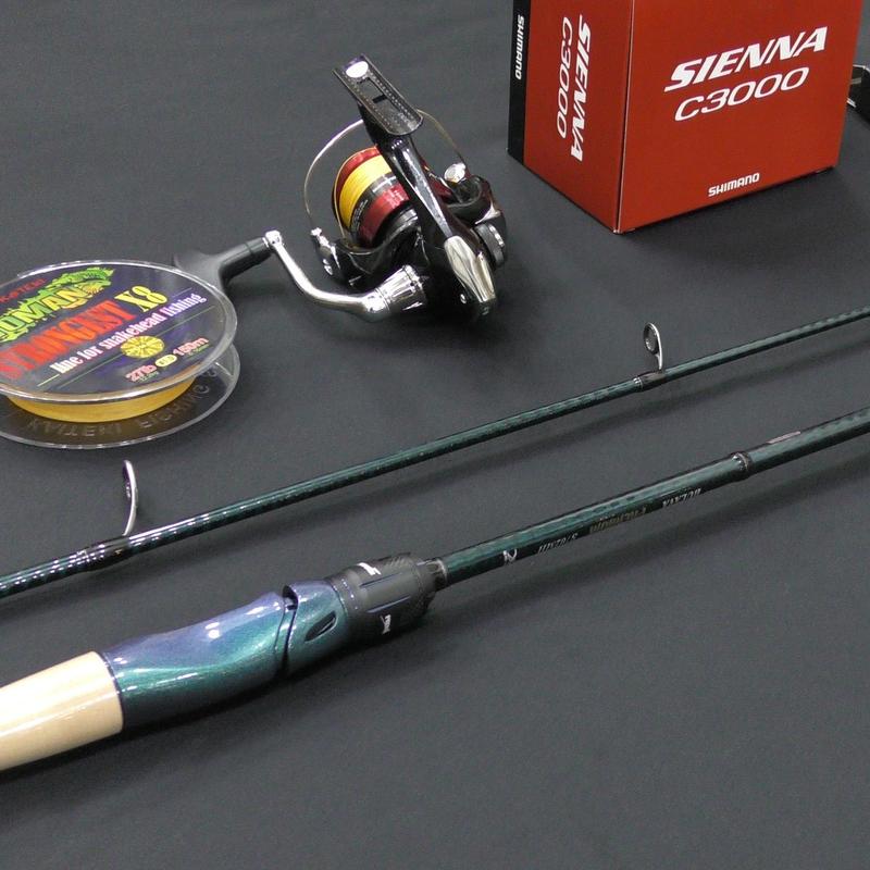 COMBO 1.999K |Cần Bulava Premium + Máy Shimano Sienna + PE Toman