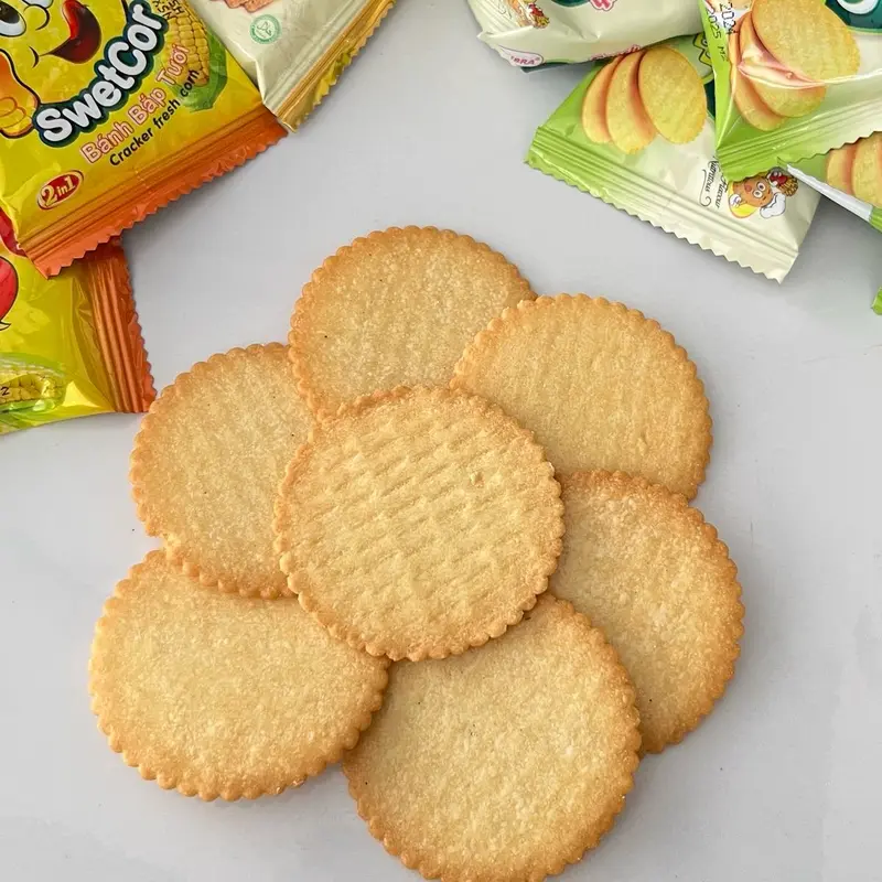 Bánh quy giòn ít ngọt - Bánh xá Ngon - Gói nhỏ 0