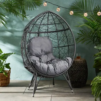 YITAHOME Egg Chair Grey