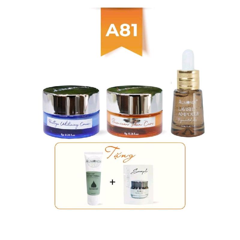 Combo Mờ Nám, Cấp Ẩm Cho Da Nhỏ (Serum, Sen Tuyết, Kem Cam) Skincare Nữ - Women