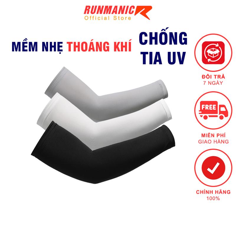 Ống tay chống nắng RUNMANIC OT01 chống tia UV thoáng mát co dãn tốt, dành cho các hoạt động thể thao ngoài trời