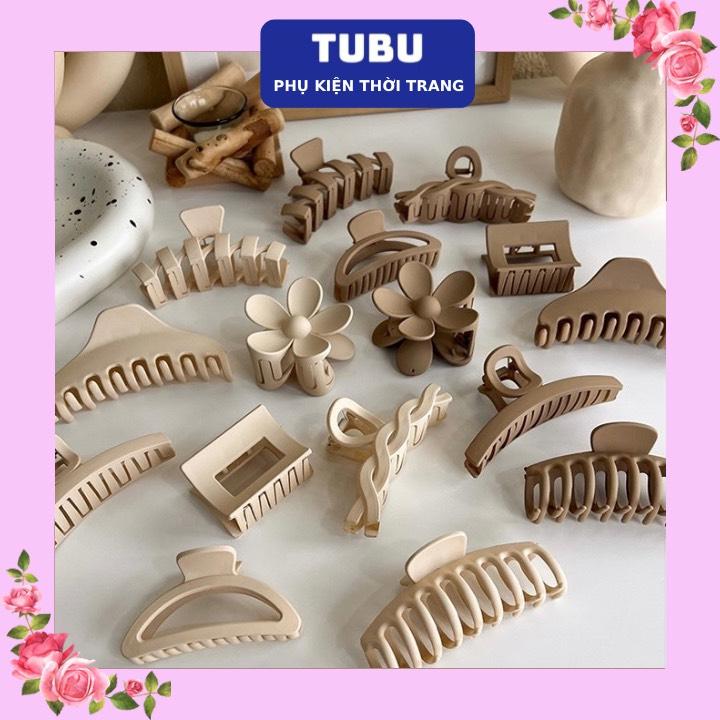 Set 10 kẹp tóc ngẫu nhiên một màu phong cách chuẩn Hàn Quốc Nữ Women chơi Tết Xuân Năm mới | Tubu