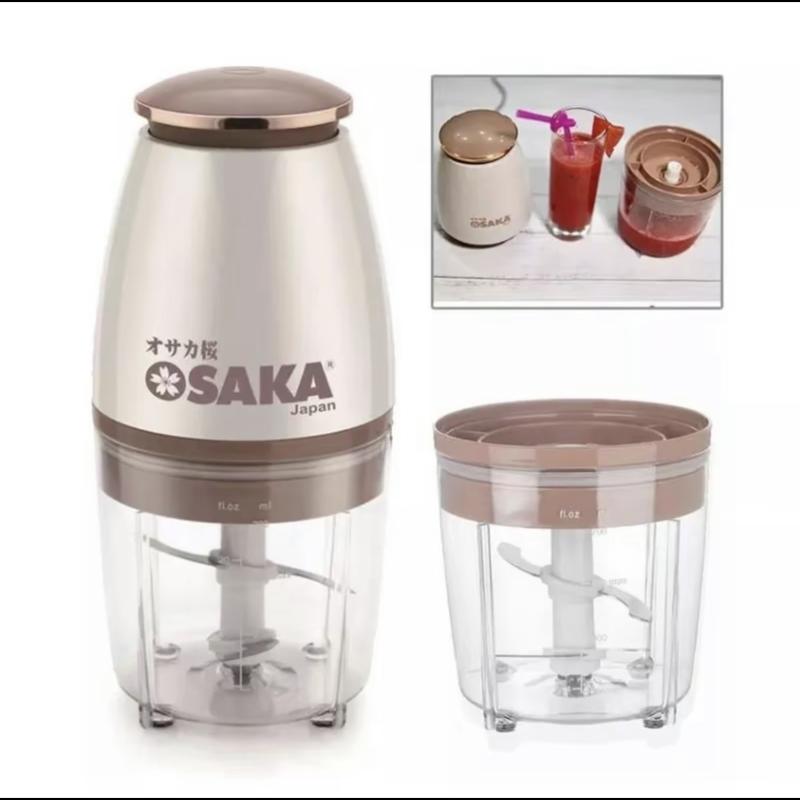 Máy Xay Thịt Osaka Nhật Bản, Máy Xay Thực Phẩm Nhà Bếp, Máy Xay Sinh Tố Rau Củ Quả Tiện Lợi, Thiết Kế Nhỏ Gọn , An Toàn Cách Điện