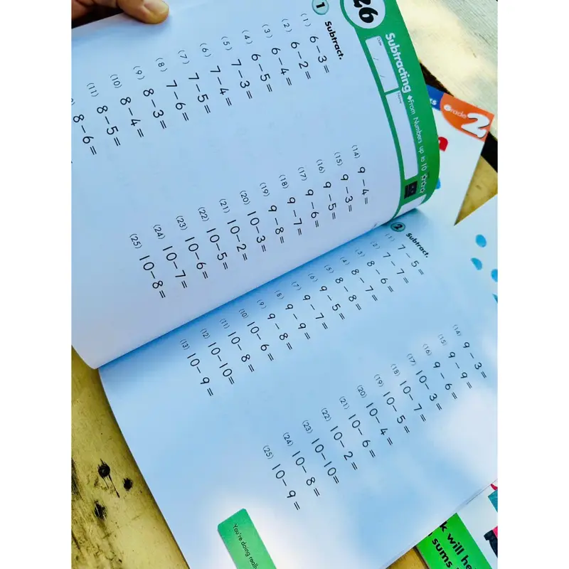 Bộ Sách - Kumon Math Workbooks - 10 cuốn học Toán Tiếng Anh-Simon BookStores 7