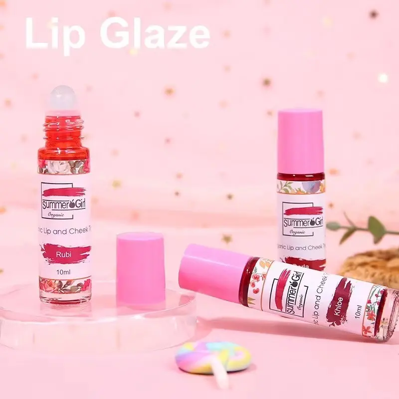 Son Môi Dạng Lỏng Lì Phấn Cho Bé Gái, Bộ Sưu Tập Mùa Hè, 10ml, Son Kem