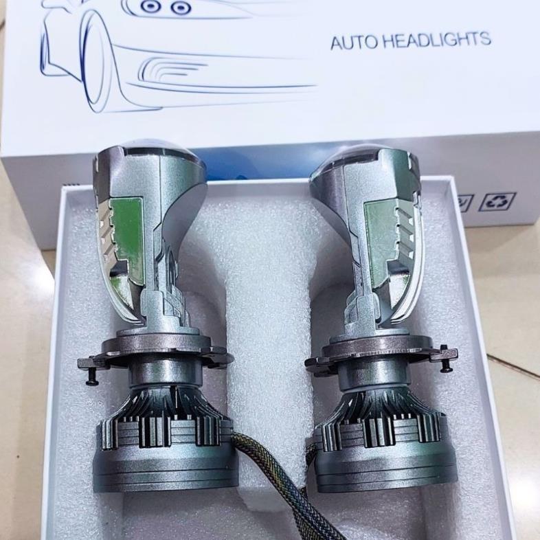 Bóng đèn bi cầu mini 120W M01U chân H4 Siêu sáng