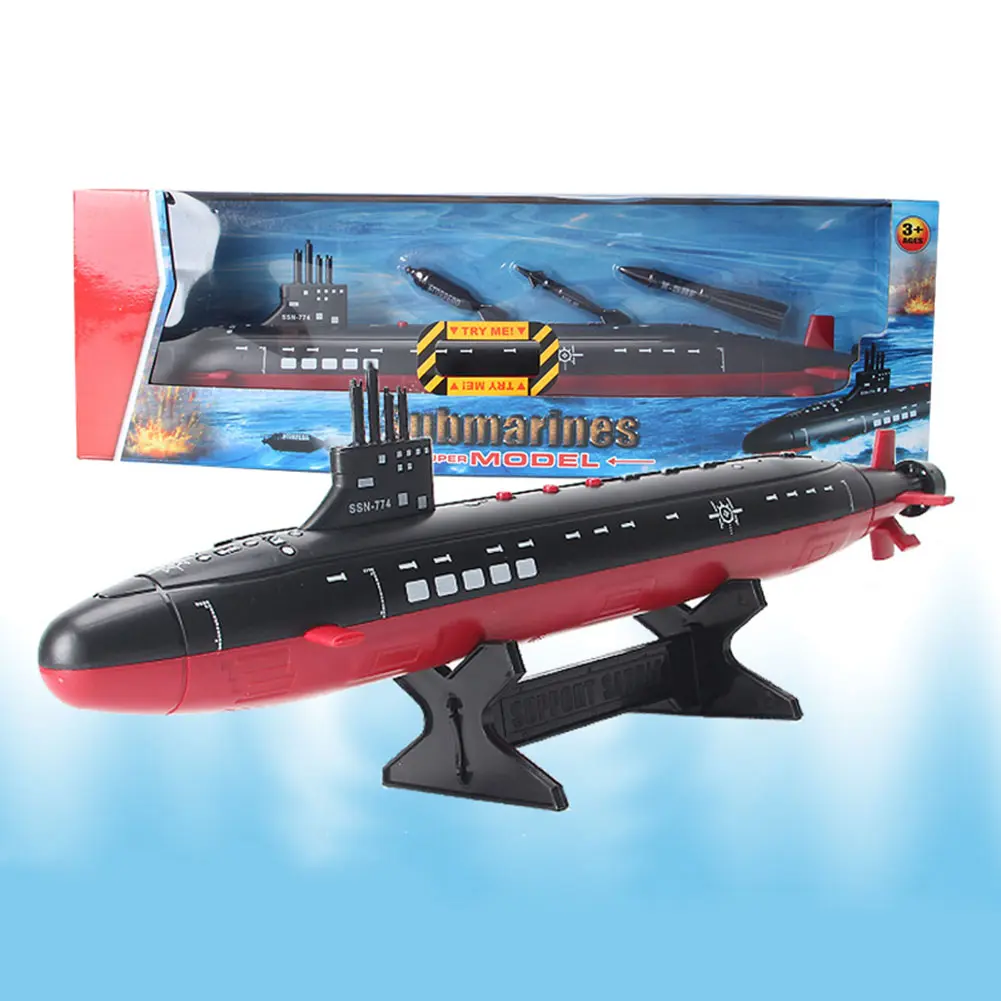 Simulated Submarine Torpedo Model with Light Sound Kids Toy