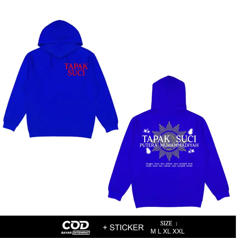 Hoodie Reflektif Pencak Silat Tapak Suci Putera Muhammadiyah  By Maxter 0