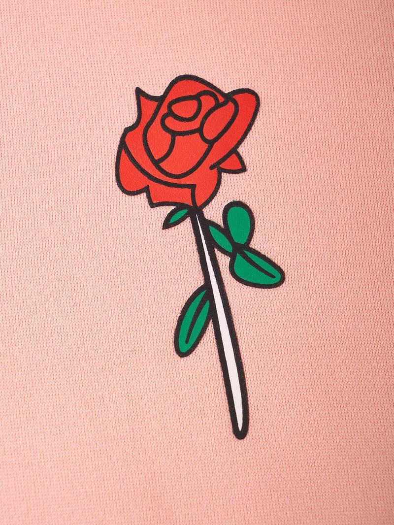 Product Introduction of Unisex Men's Rose & Letter Print Drawstring Hoodie, Casual Pocket Long Sleeve Hooded Sweatshirt, Men's Tops for Fall & Winter, Stylish Hoodies Valentine's Day, gift 9