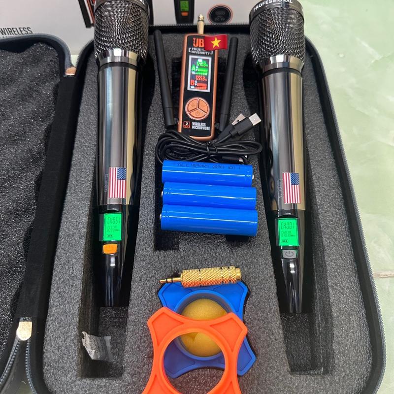 Micro Cao Cấp JBLX939 Không Dây Đa Năng Sử Dụng Cho Loa Kéo Vang Amply