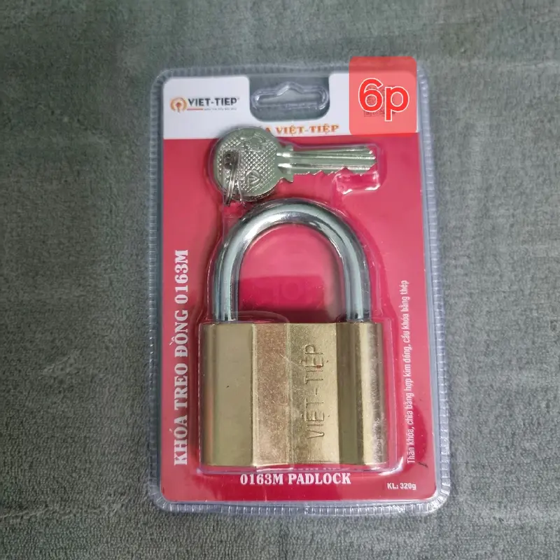 Khóa việt tiệp 4p + 5P+ 6p đồng thau.. ...hàng Chính. Hãng. 4