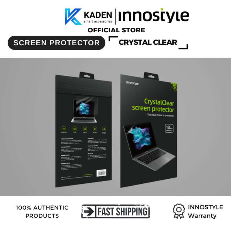 Miếng Dán Màn Hình Innostyle (Usa) Crystal Clear Screen For Macbook Miếng Dán Từ Tính Không Keo-